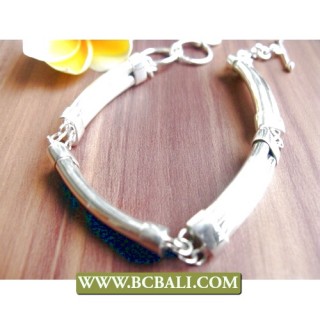 Bali Alpaka Silver Bracelet